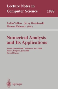 Enlarge image Cover: Numerical Analysis and Its Applications - Springer