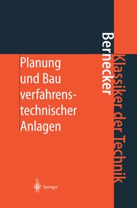 Abbildung von: Planung und Bau verfahrenstechnischer Anlagen - Springer