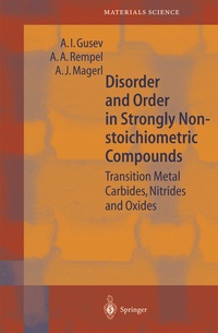 Abbildung von: Disorder and Order in Strongly Nonstoichiometric Compounds - Springer