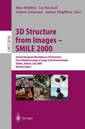 Cover: 3D Structure from Images - SMILE 2000 - Springer
