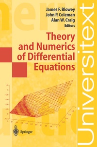 Enlarge image Cover: Theory and Numerics of Differential Equations - Springer