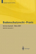 Abbildung von: Bodenschutzrecht - Praxis - Springer