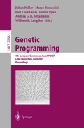 Cover: Genetic Programming - Springer