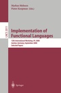 Cover: Implementation of Functional Languages - Springer