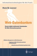 Cover: Web-Datenbanken - Springer