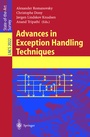 Cover: Advances in Exception Handling Techniques - Springer