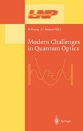 Cover: Modern Challenges in Quantum Optics - Springer