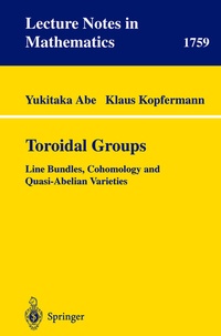 Abbildung von: Toroidal Groups - Springer