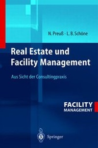 Enlarge image Cover: Real Estate und Facility Management - Springer