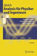 Cover: Analysis f&uuml;r Physiker und Ingenieure - Springer
