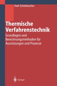 Abbildung von: Thermische Verfahrenstechnik - Springer