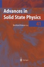 Cover: Advances in Solid State Physics - Springer
