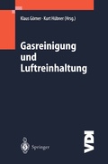 Cover: Gasreinigung und Luftreinhaltung - Springer