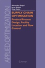 Cover: Supply Chain Optimisation - Birkhauser Boston Inc