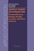 Cover: Supply Chain Optimisation - Birkhauser Boston Inc