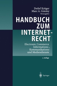 Abbildung von: Handbuch zum Internetrecht - Springer