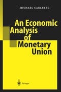Cover: An Economic Analysis of Monetary Union - Springer