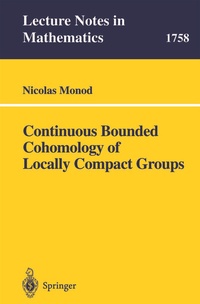 Abbildung von: Continuous Bounded Cohomology of Locally Compact Groups - Springer