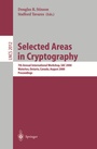 Cover: Selected Areas in Cryptography - Springer