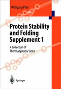 Cover: Protein Stability and Folding / Protein Stability and Folding Supplement 1 - Springer