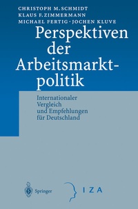 Abbildung von: Perspektiven der Arbeitsmarktpolitik - Springer