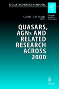 Cover: Quasars, AGNs and Related Research Across 2000 - Springer
