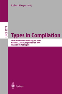Abbildung von: Types in Compilation - Springer