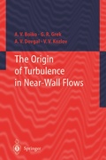 Cover: The Origin of Turbulence in Near-Wall Flows - Springer