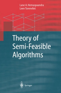 Abbildung von: Theory of Semi-Feasible Algorithms - Springer