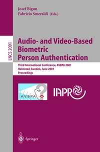 Enlarge image Cover: Audio- and Video-Based Biometric Person Authentication - Springer