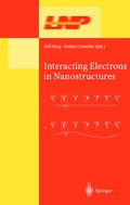 Cover: Interacting Electrons in Nanostructures - Springer