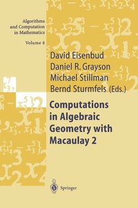 Abbildung von: Computations in Algebraic Geometry with Macaulay 2 - Springer