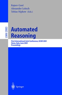 Enlarge image Cover: Automated Reasoning - Springer