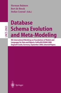 Enlarge image Cover: Database Schema Evolution and Meta-Modeling - Springer