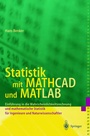 Cover: Statistik mit MATHCAD und MATLAB - Springer