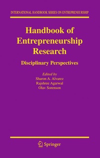 Enlarge image Cover: Handbook of Entrepreneurship Research - Springer