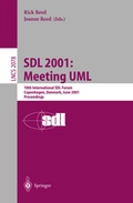 Cover: SDL 2001: Meeting UML - Springer