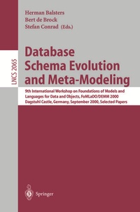 Enlarge image Cover: Database Schema Evolution and Meta-Modeling - Springer