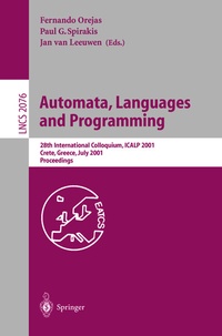 Abbildung von: Automata, Languages and Programming - Springer