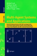 Cover: Multi-Agent Systems and Applications - Springer