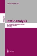 Cover: Static Analysis - Springer