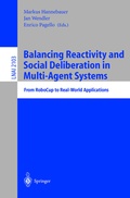 Cover: Balancing Reactivity and Social Deliberation in Multi-Agent Systems - Springer