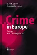 Cover: Crime in Europe - Springer