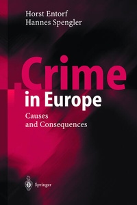 Enlarge image Cover: Crime in Europe - Springer