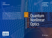 Enlarge image Cover: Quantum Nonlinear Optics - Springer