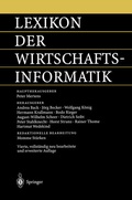 Cover: Lexikon der Wirtschaftsinformatik - Springer
