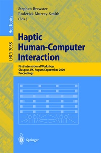 Abbildung von: Haptic Human-Computer Interaction - Springer