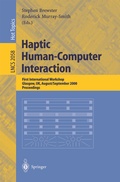 Cover: Haptic Human-Computer Interaction - Springer