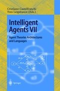 Cover: Intelligent Agents VII. Agent Theories Architectures and Languages - Springer