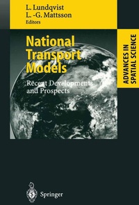 Enlarge image Cover: National Transport Models - Springer